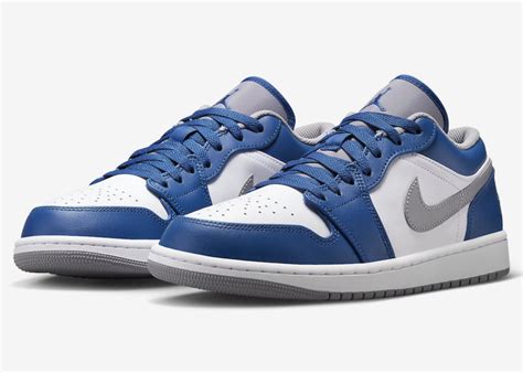 light blue jordan 1 low.